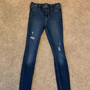 Hollister Jeggings Slightly Ripped Size 1